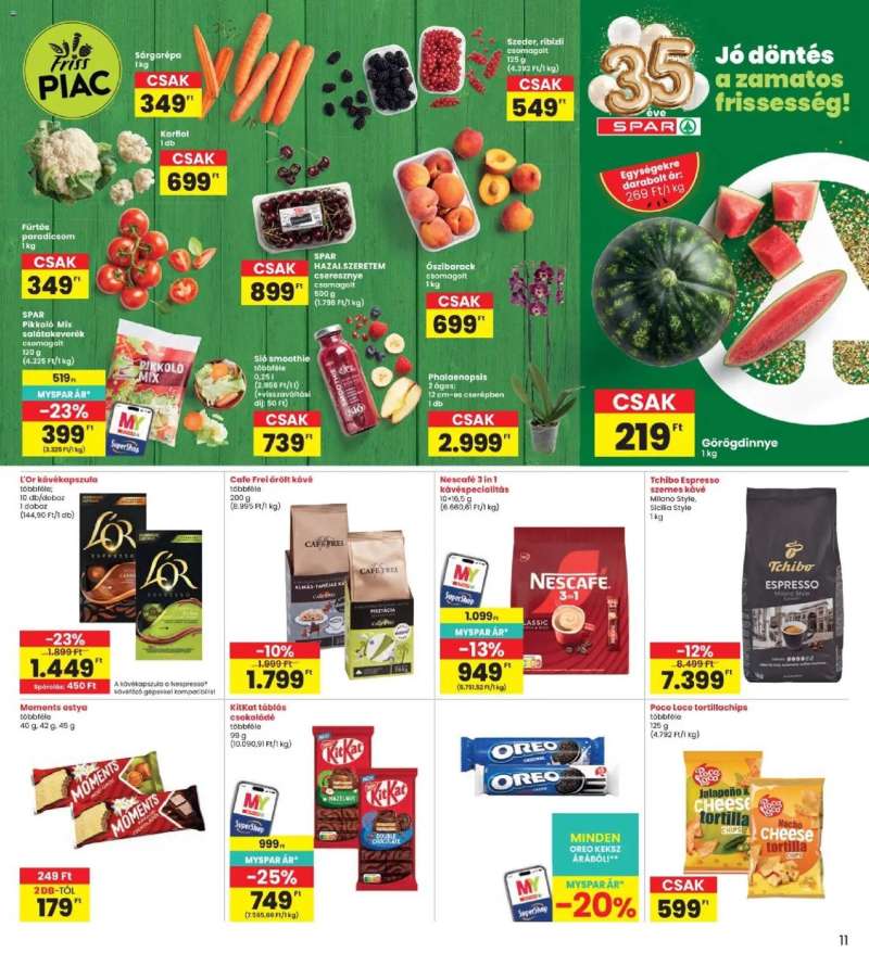 Interspar Interspar akciós újság 11 oldal