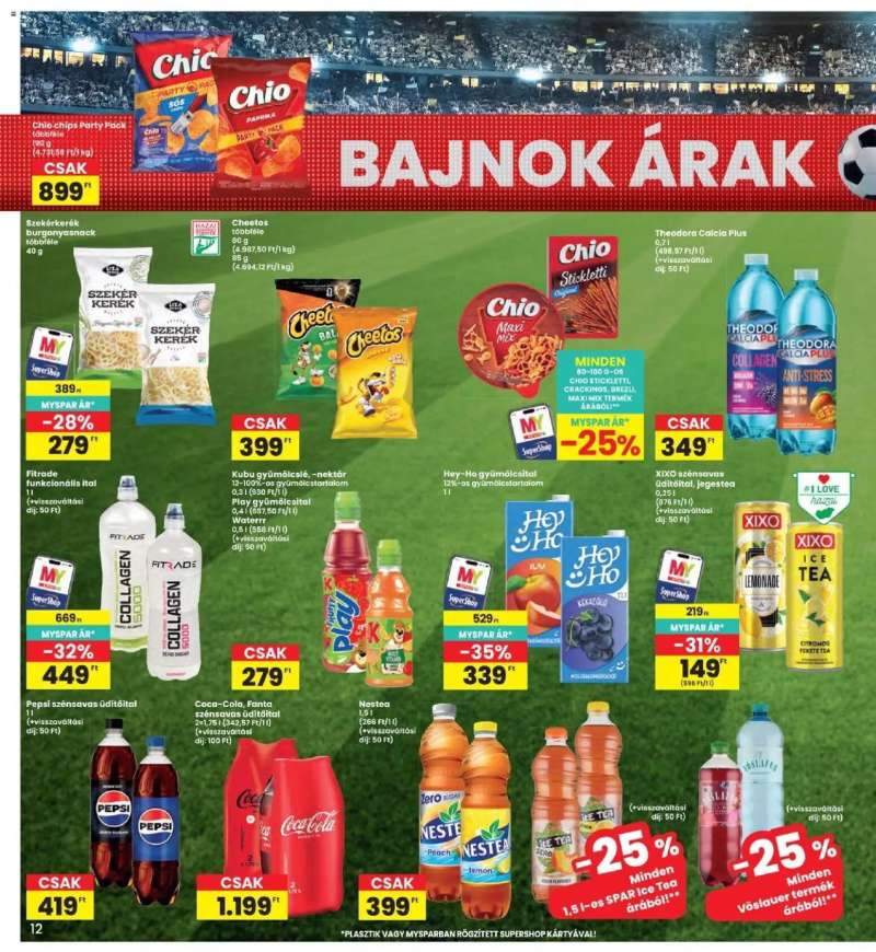 Interspar Interspar akciós újság 12 oldal