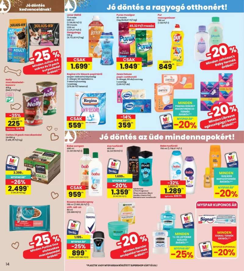 Interspar Interspar akciós újság 14 oldal