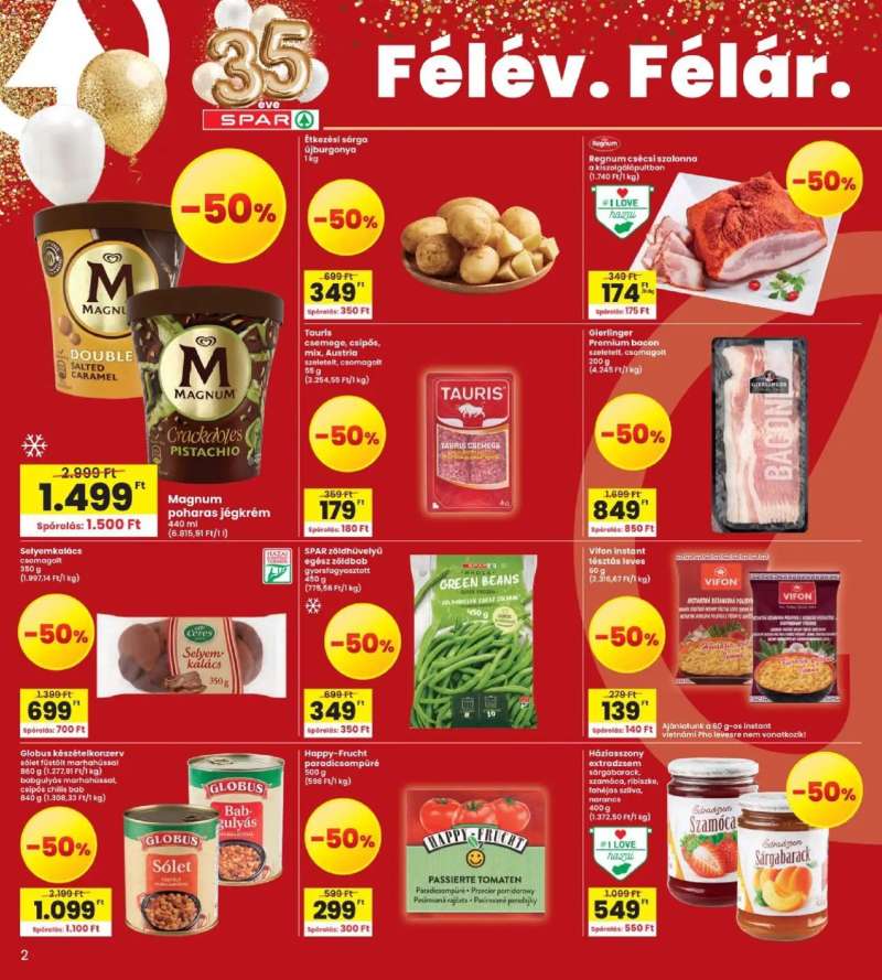 Interspar Interspar akciós újság 2 oldal