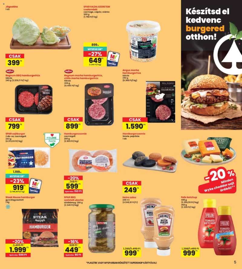 Interspar Interspar akciós újság 5 oldal