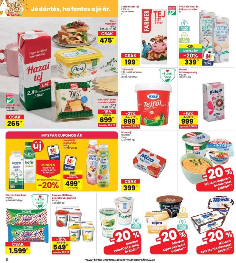 Interspar Interspar akciós újság 8 oldal