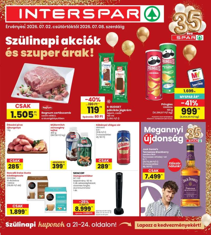 Interspar Interspar akciós újság 1 oldal