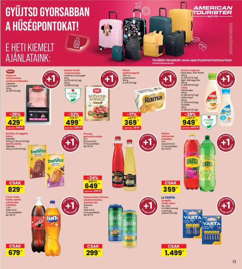 Interspar Interspar akciós újság 13 oldal