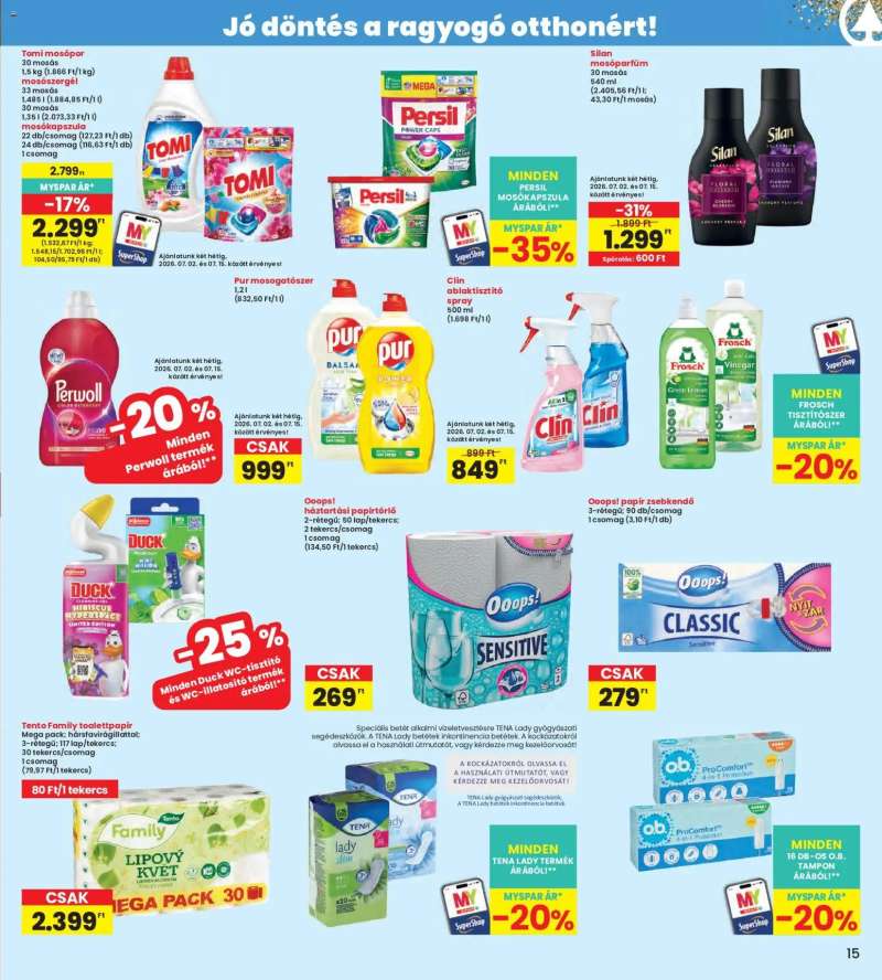Interspar Interspar akciós újság 15 oldal