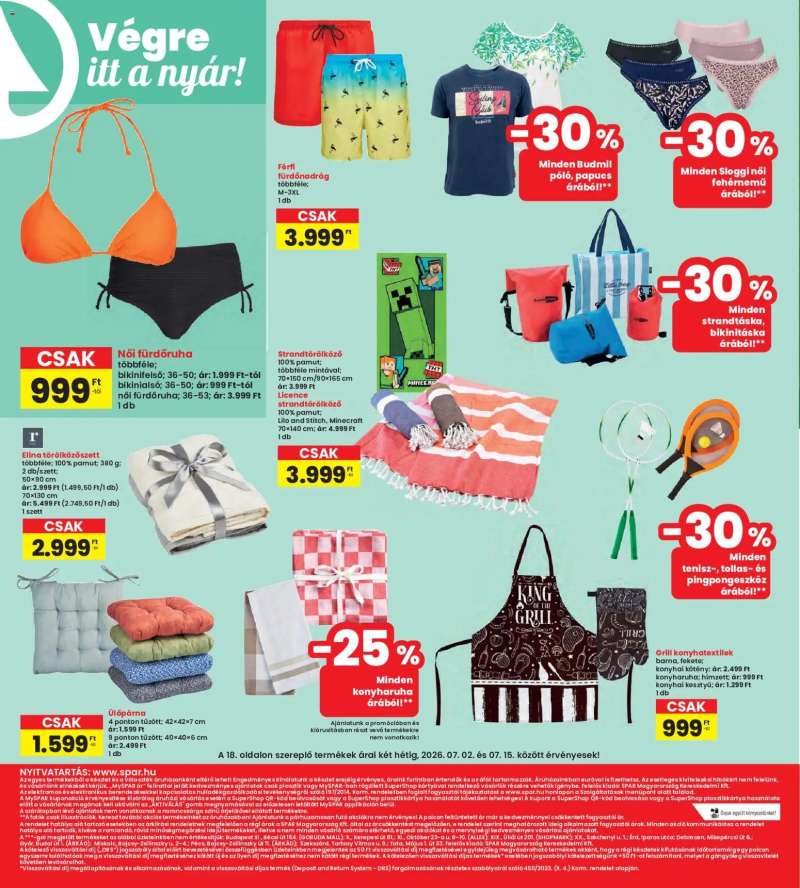 Interspar Interspar akciós újság 18 oldal