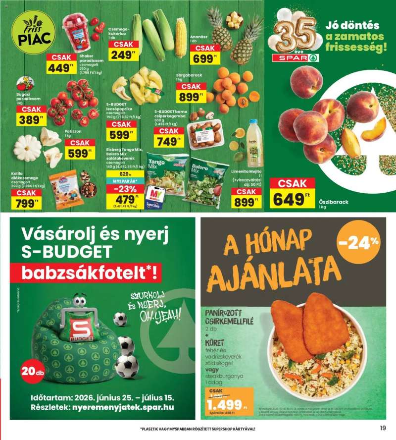 Interspar Interspar akciós újság 19 oldal