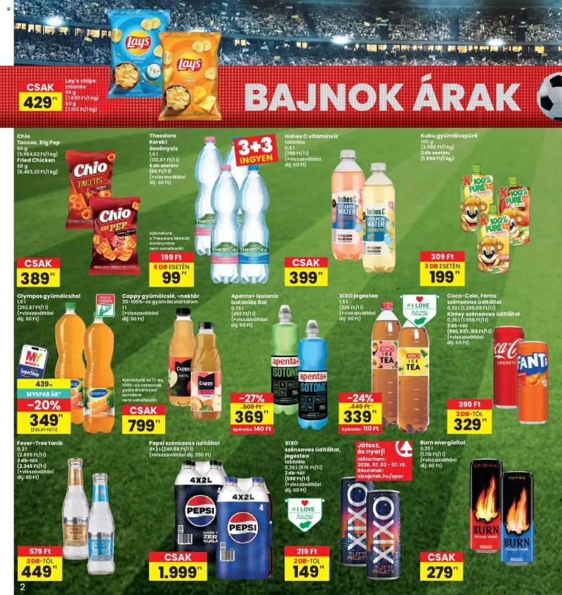 Interspar Interspar akciós újság 2 oldal