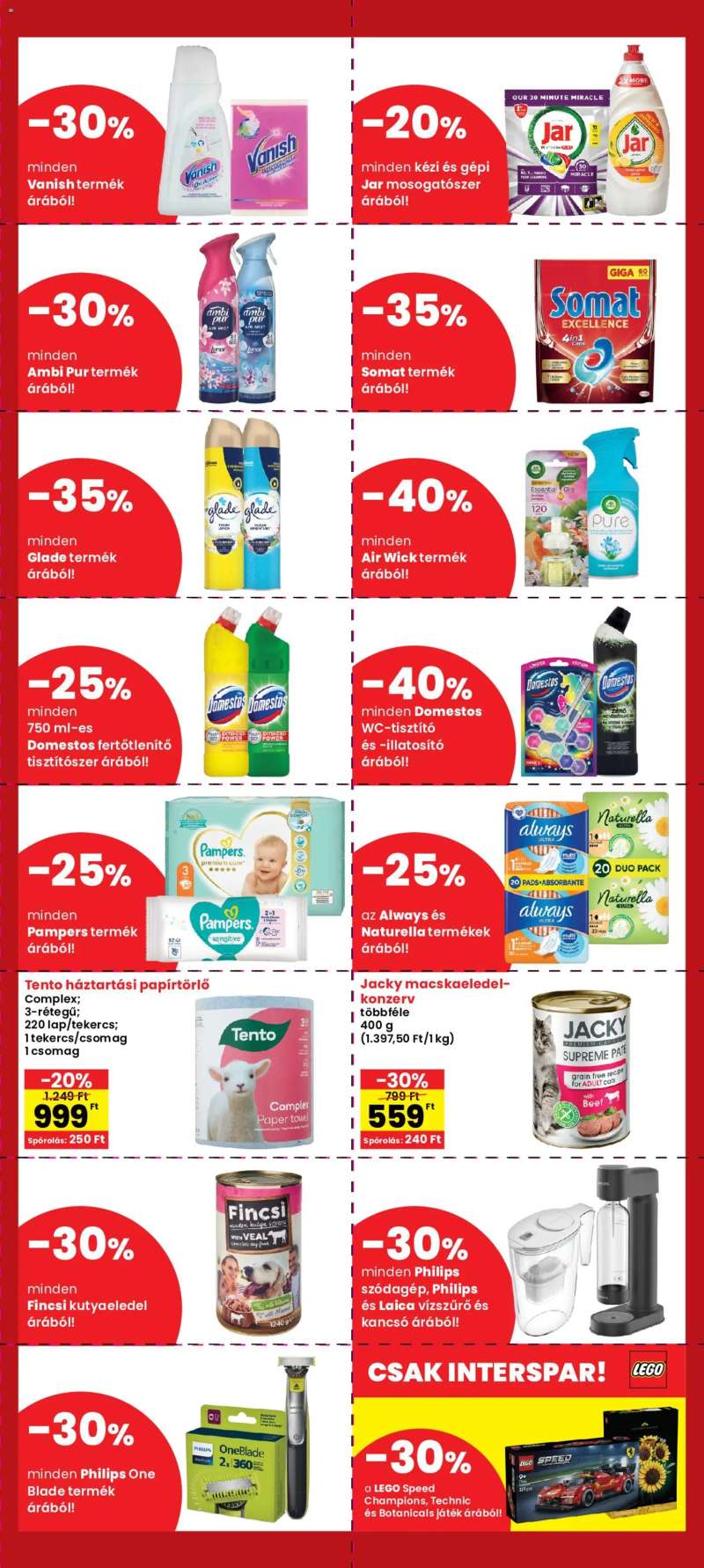 Interspar Interspar Kuponnapok 5 oldal