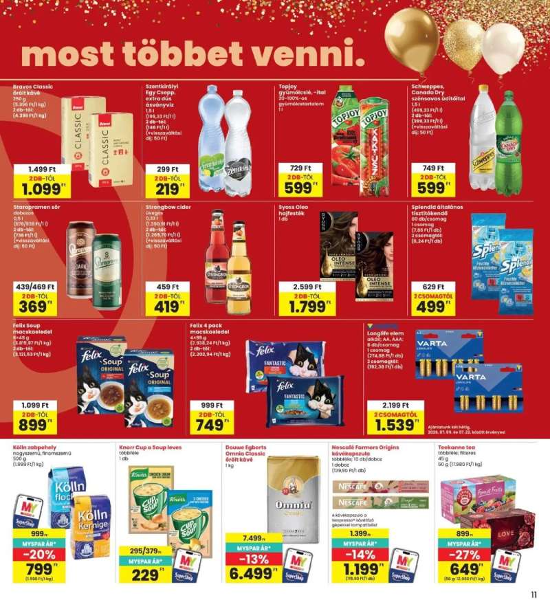 Interspar Interspar akciós újság 11 oldal