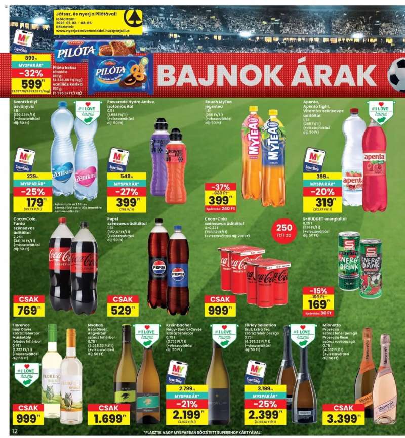Interspar Interspar akciós újság 12 oldal