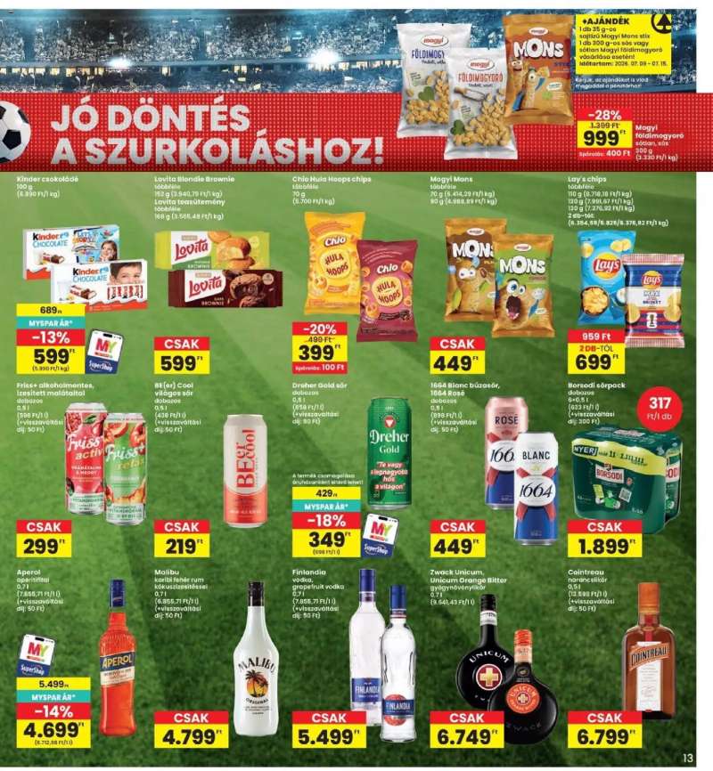 Interspar Interspar akciós újság 13 oldal