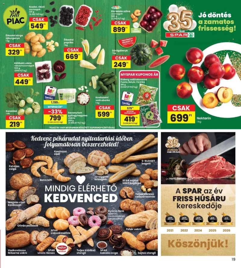 Interspar Interspar akciós újság 19 oldal