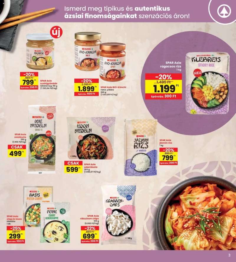 Interspar Interspar akciós újság 3 oldal