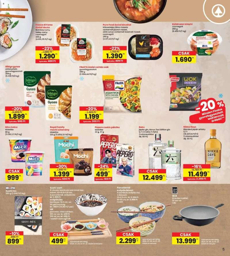 Interspar Interspar akciós újság 5 oldal