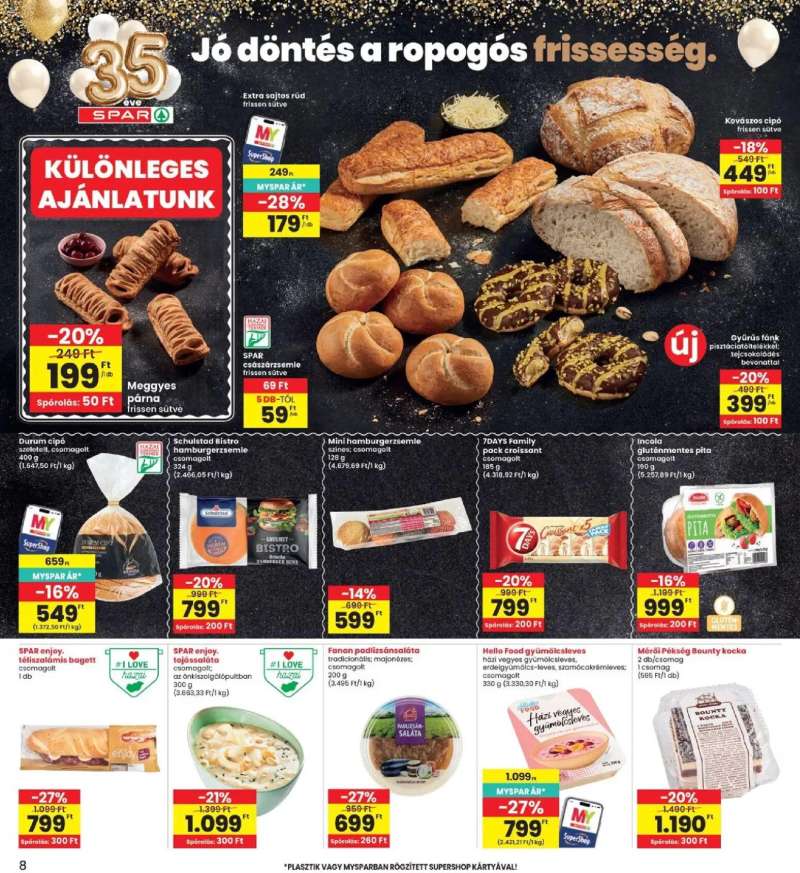 Interspar Interspar akciós újság 8 oldal