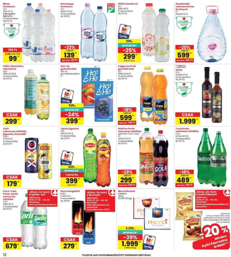 Interspar Interspar akciós újság 11 oldal