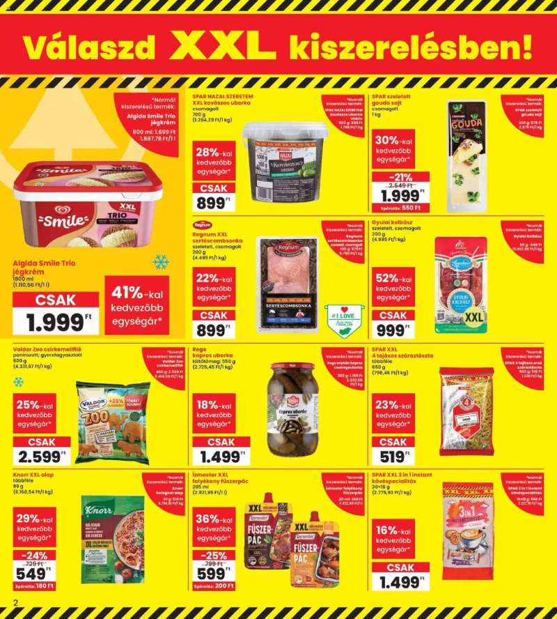 Interspar Interspar akciós újság 2 oldal