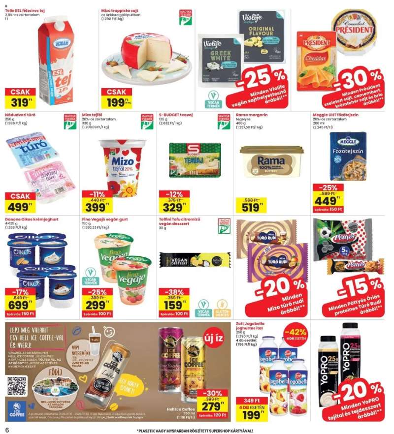 Interspar Interspar akciós újság 6 oldal