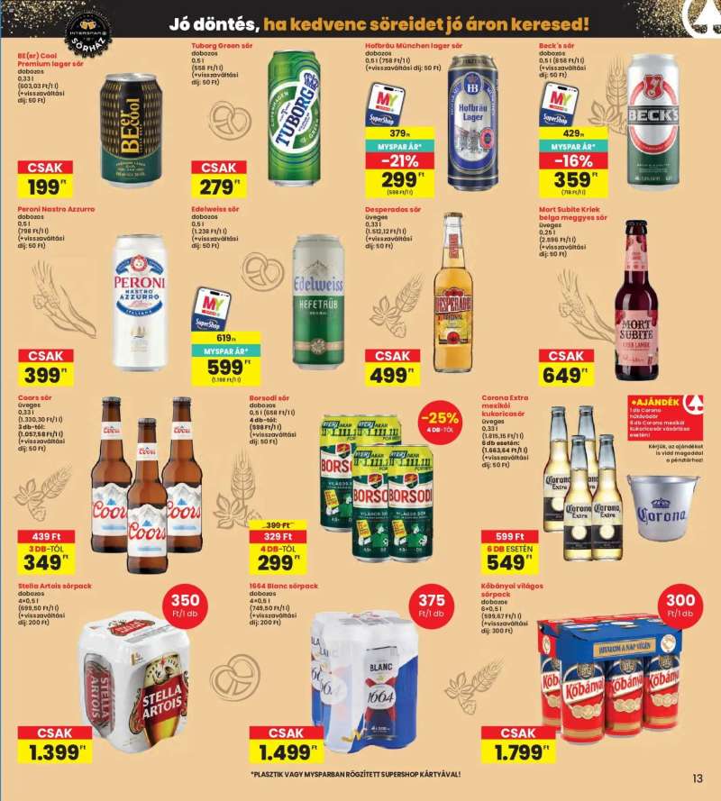 Interspar Interspar akciós újság 13 oldal