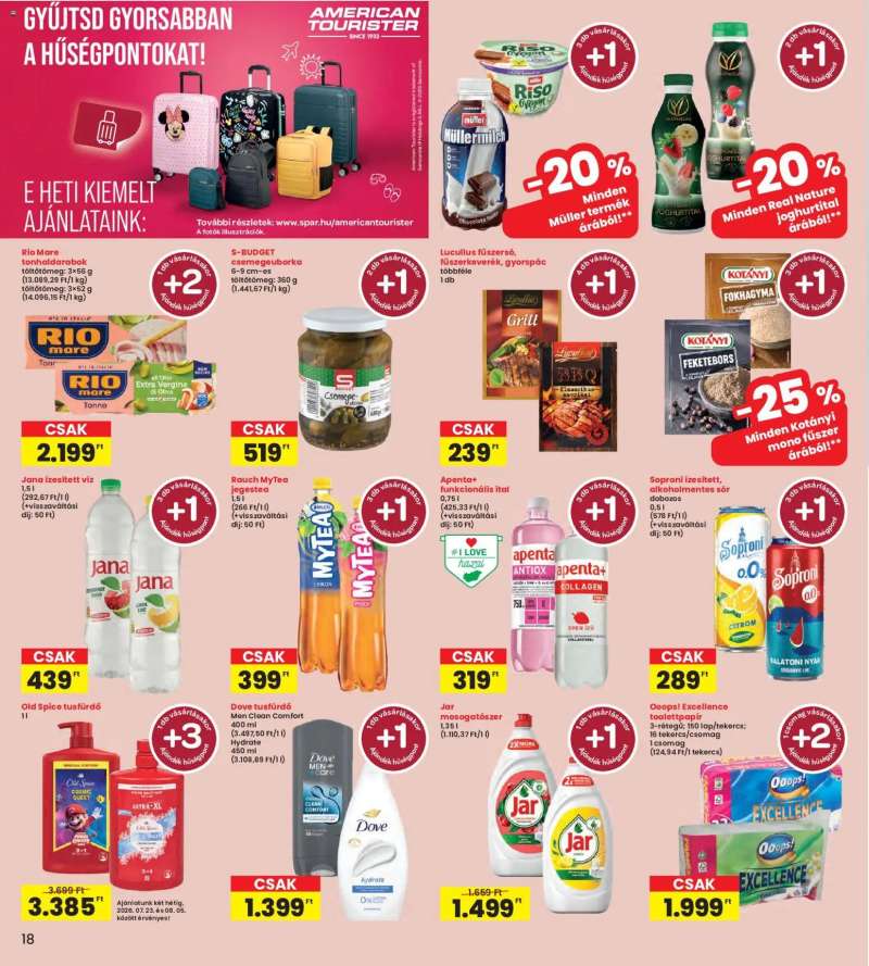 Interspar Interspar akciós újság 18 oldal