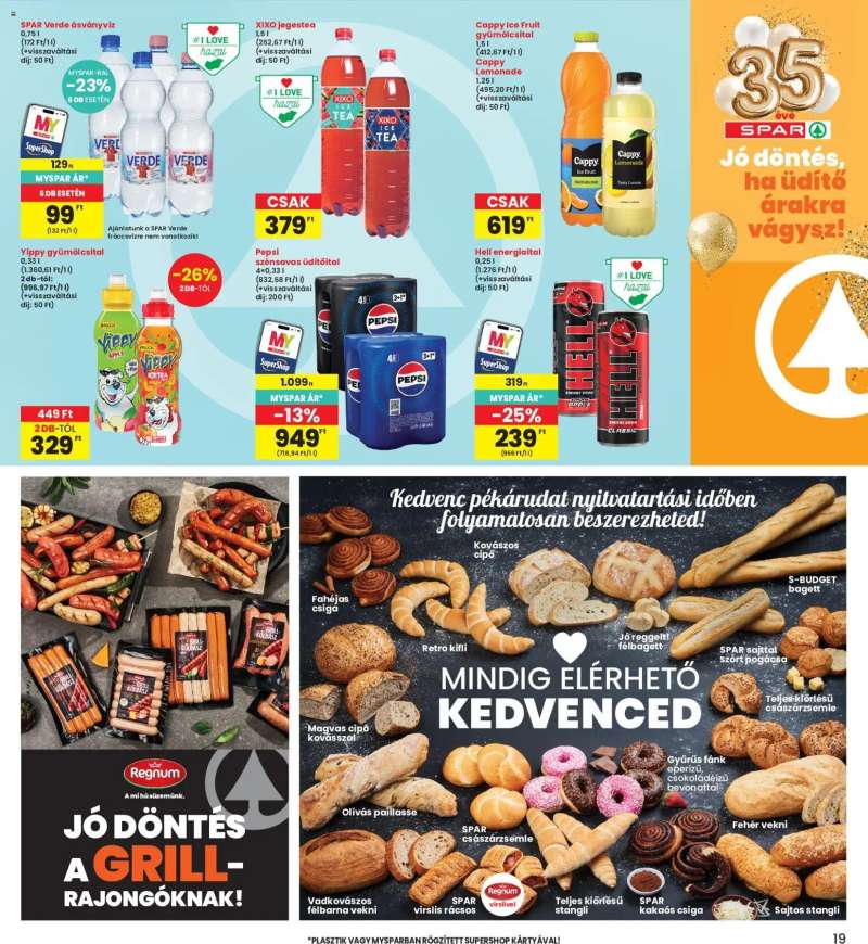 Interspar Interspar akciós újság 19 oldal