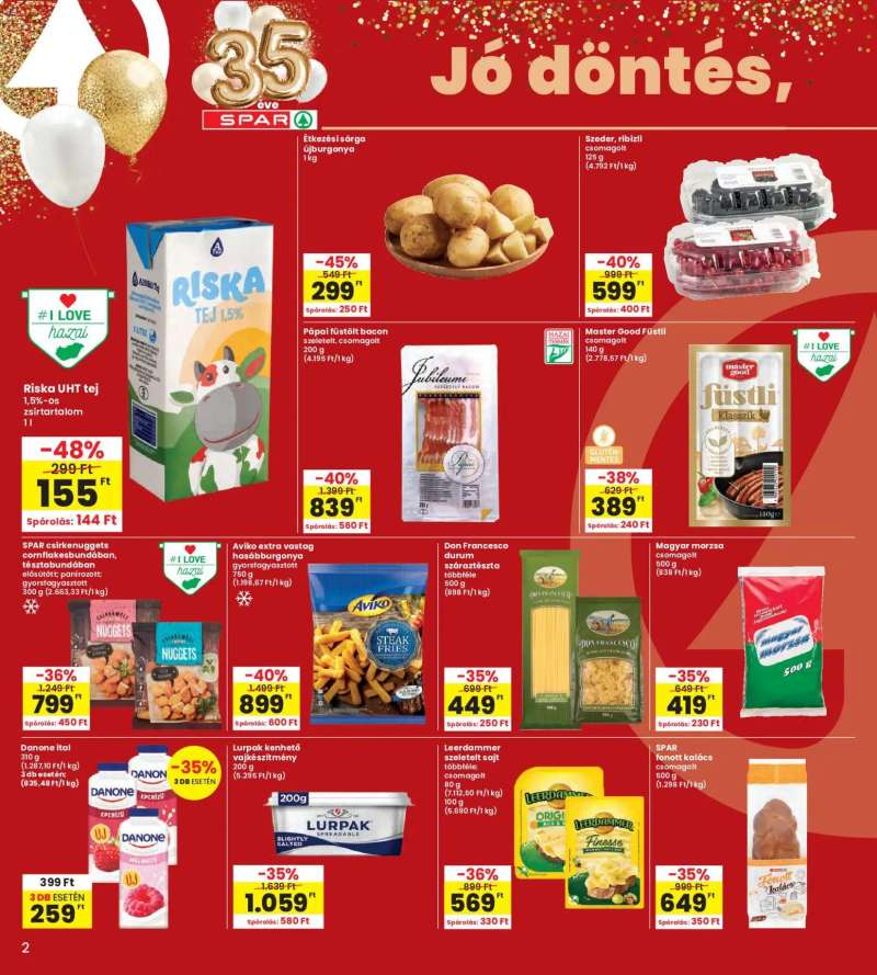 Interspar Interspar akciós újság 2 oldal