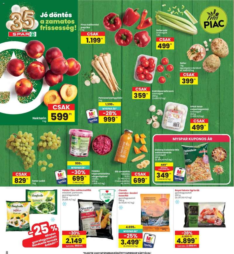 Interspar Interspar akciós újság 8 oldal