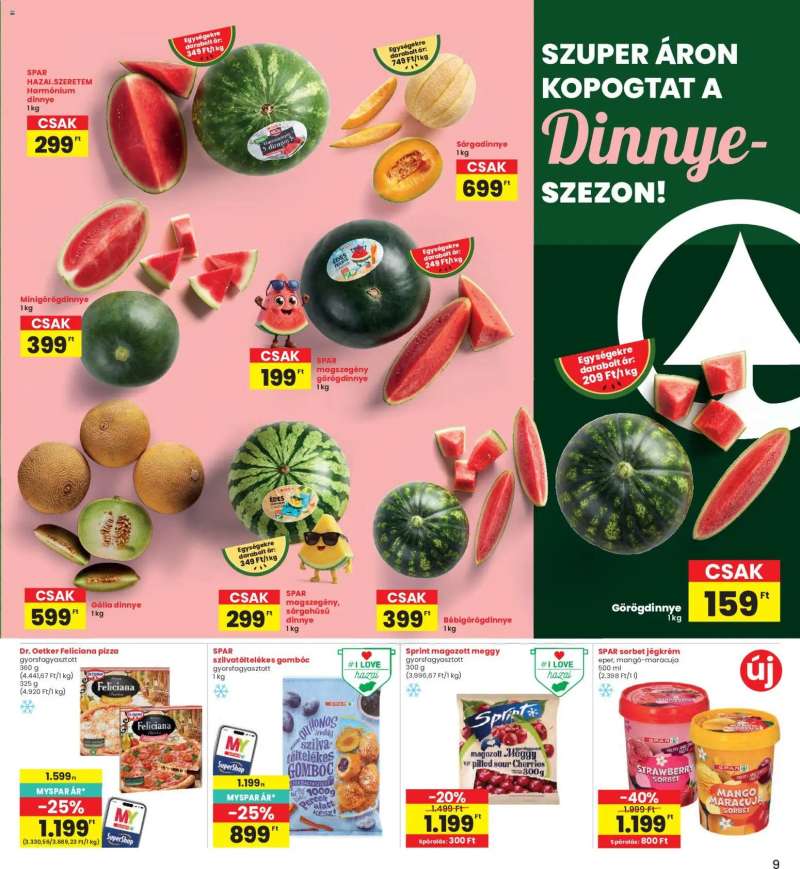 Interspar Interspar akciós újság 9 oldal