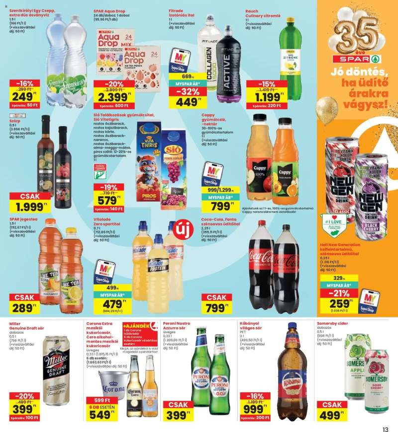 Interspar Interspar akciós újság 13 oldal