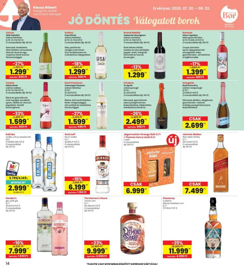 Interspar Interspar akciós újság 14 oldal