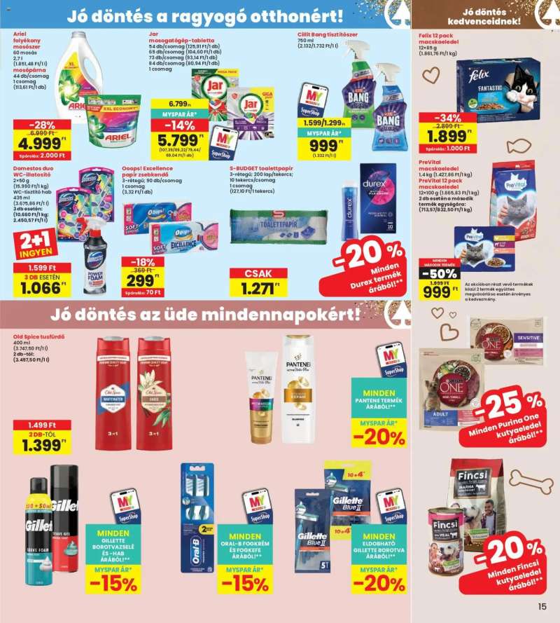 Interspar Interspar akciós újság 15 oldal