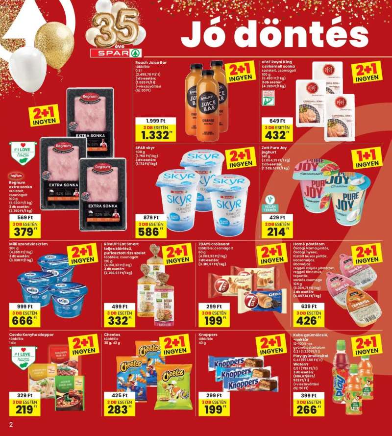 Interspar Interspar akciós újság 2 oldal