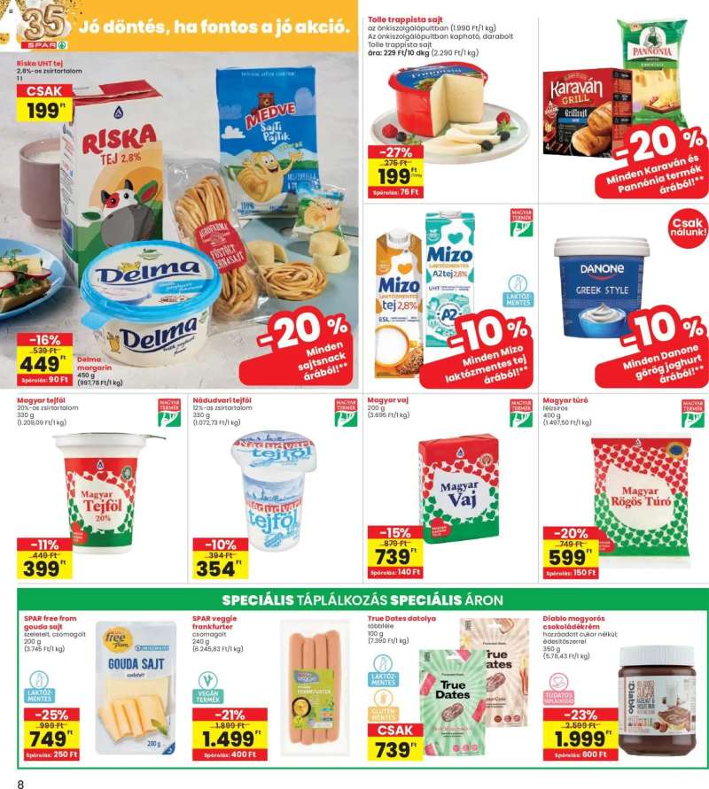 Interspar Interspar akciós újság 8 oldal