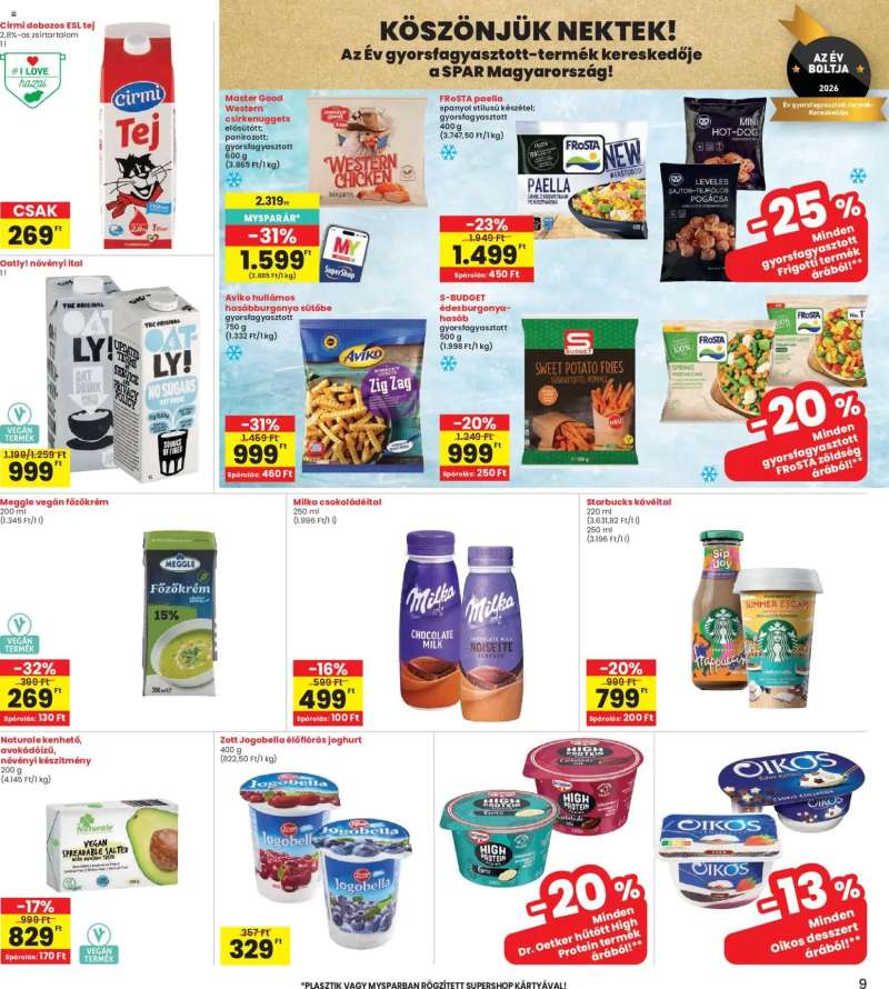 Interspar Interspar akciós újság 9 oldal