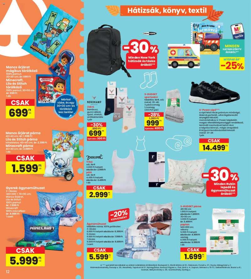 Interspar Interspar Iskola katalógus 4 oldal