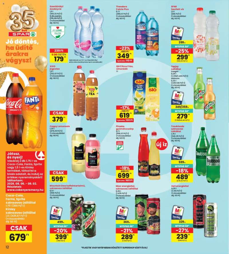 Interspar Interspar akciós újság 12 oldal
