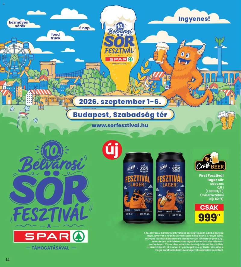 Interspar Interspar akciós újság 14 oldal