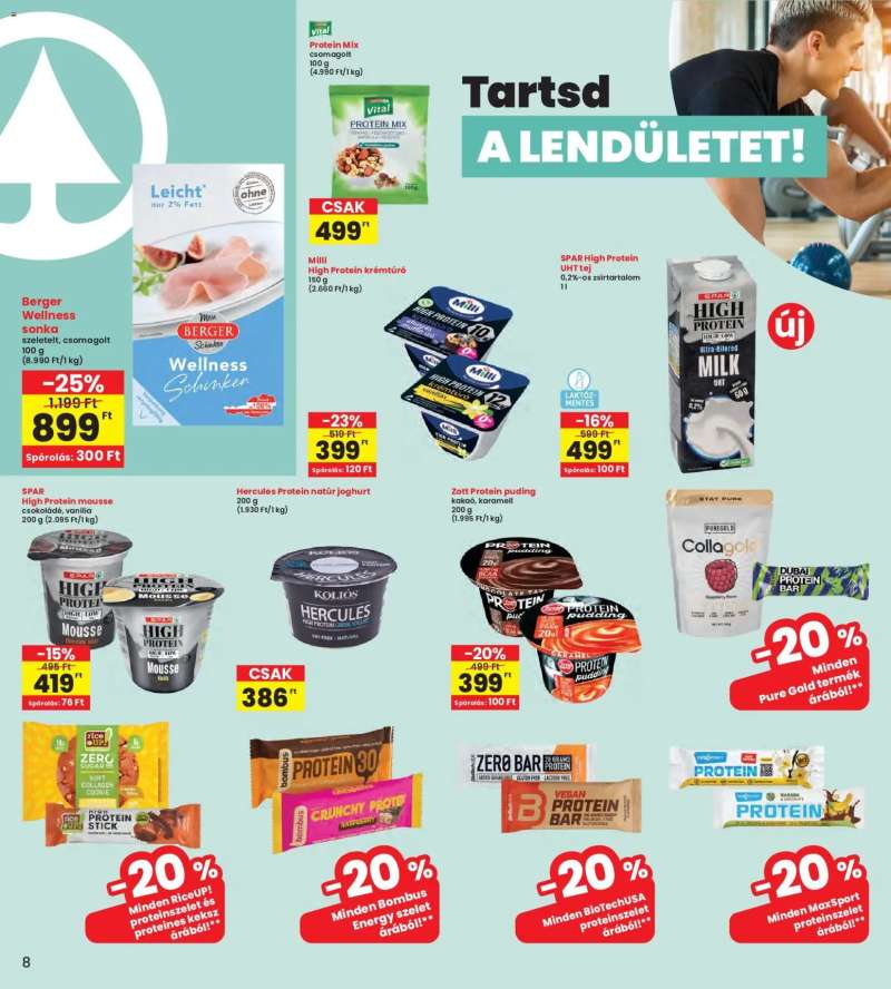 Interspar Interspar akciós újság 8 oldal