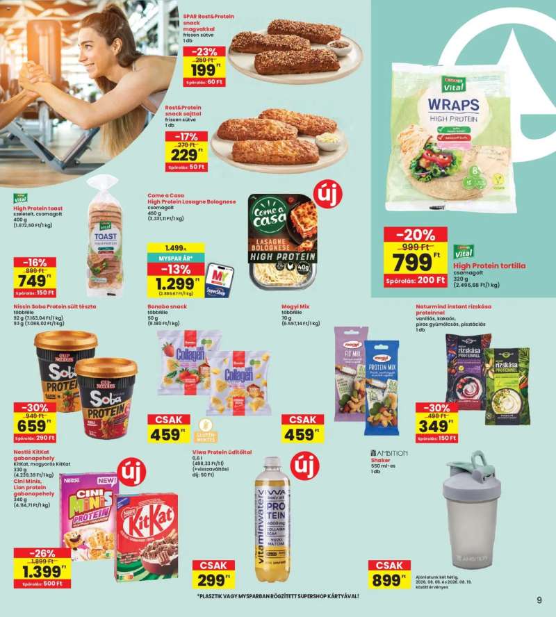 Interspar Interspar akciós újság 9 oldal