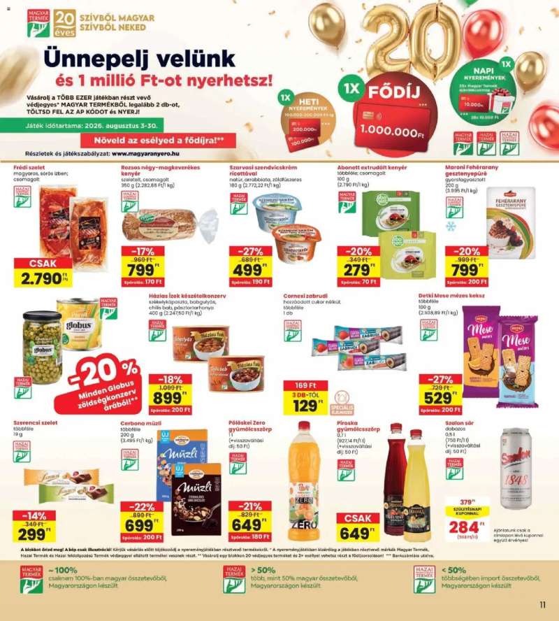 Interspar Interspar akciós újság 11 oldal