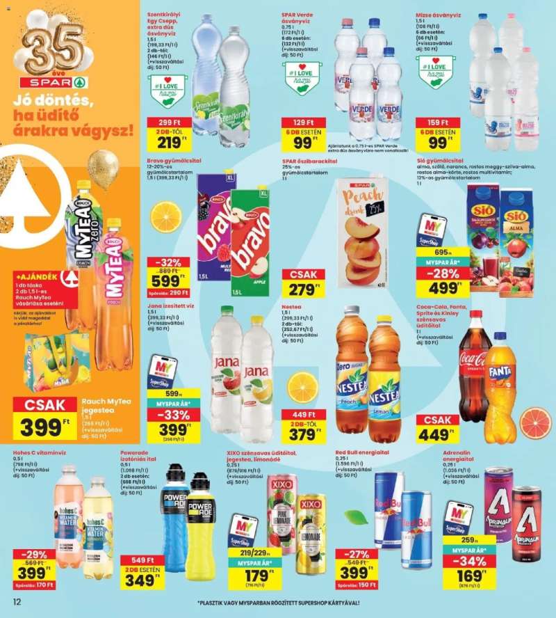 Interspar Interspar akciós újság 12 oldal