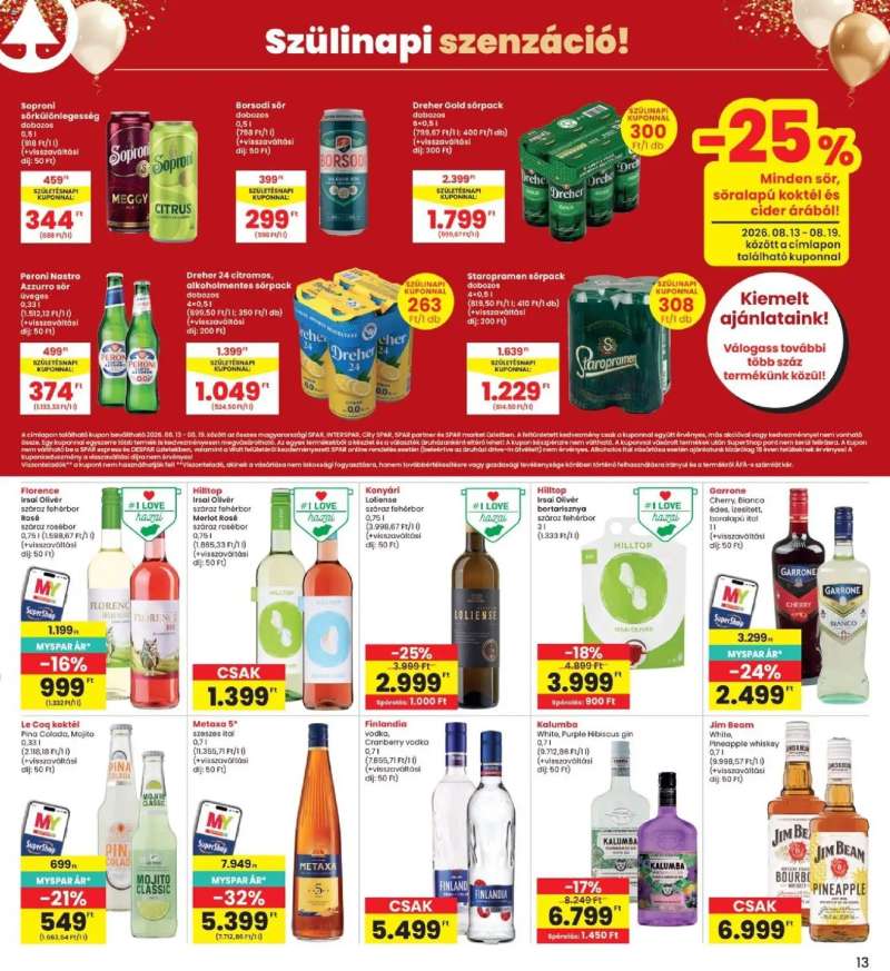 Interspar Interspar akciós újság 13 oldal