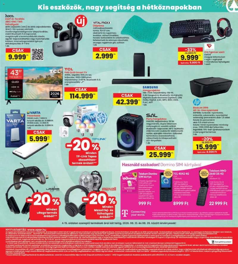 Interspar Interspar akciós újság 15 oldal