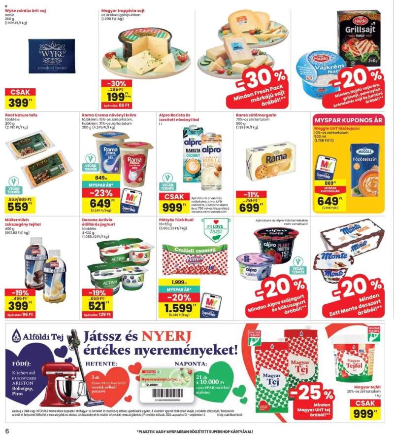 Interspar Interspar akciós újság 6 oldal