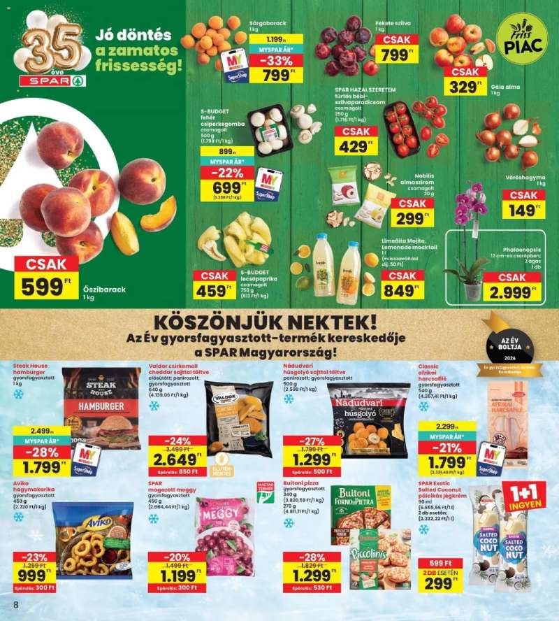 Interspar Interspar akciós újság 8 oldal