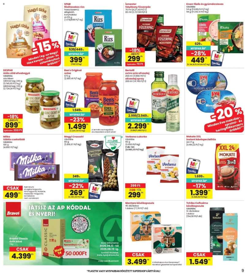 Interspar Interspar akciós újság 9 oldal