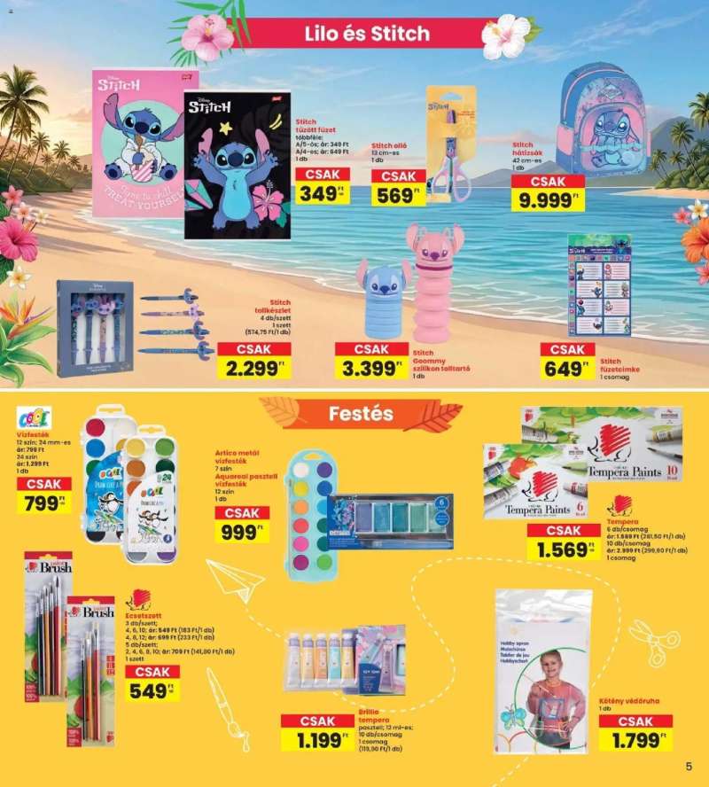 Interspar Interspar Iskola katalógus 5 oldal