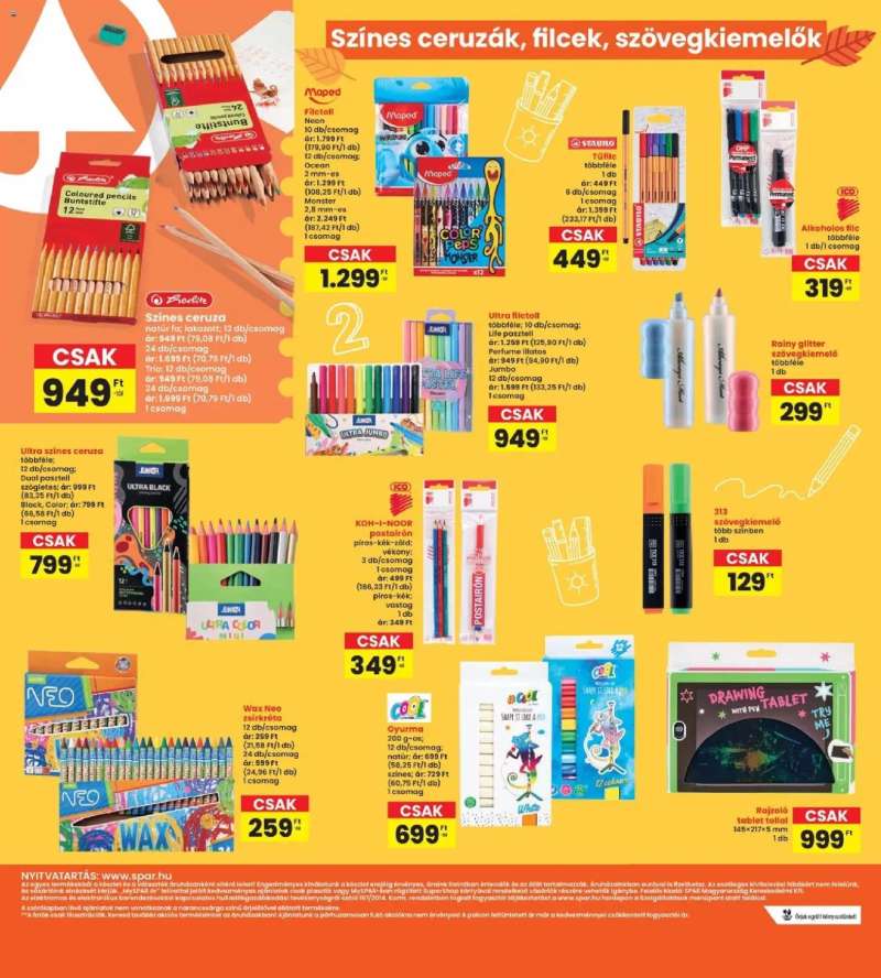 Interspar Interspar Iskola katalógus 6 oldal
