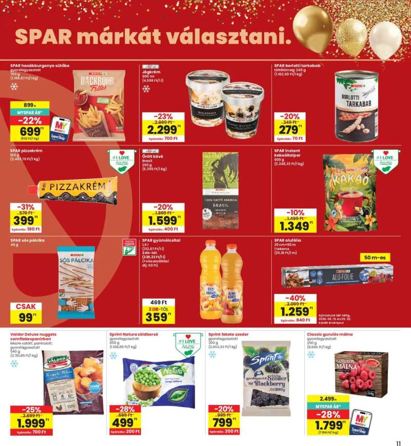 Interspar Interspar akciós újság 11 oldal
